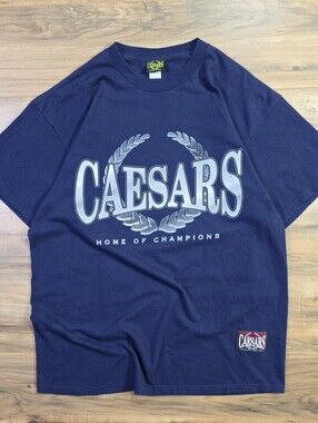 ​Caesars Palace Home of Champions Graphic Tee Men’s XL 90s Vintage
